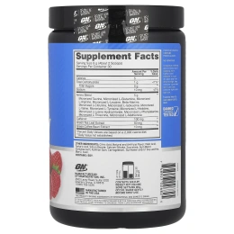 Optimum Nutrition, Энергетическая добавка с незаменимыми аминокислотами, Голубая малина, 0,6 фунтов (270 г)