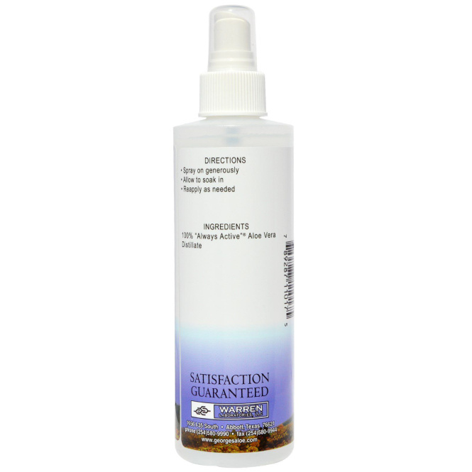 George's Aloe Vera, Спрей с алоэ, 8 жидких унций (236 мл)