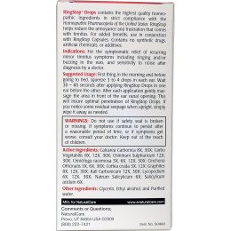 NaturalCare, Капли от звона в ушах, 0.5 жидких унций (15 мл)