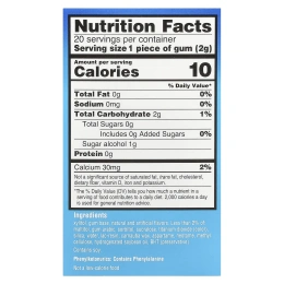 Act, увлажняющая жевательная резинка против сухости во рту с ксилитолом, без сахара, успокаивающая мята, 20 шт.