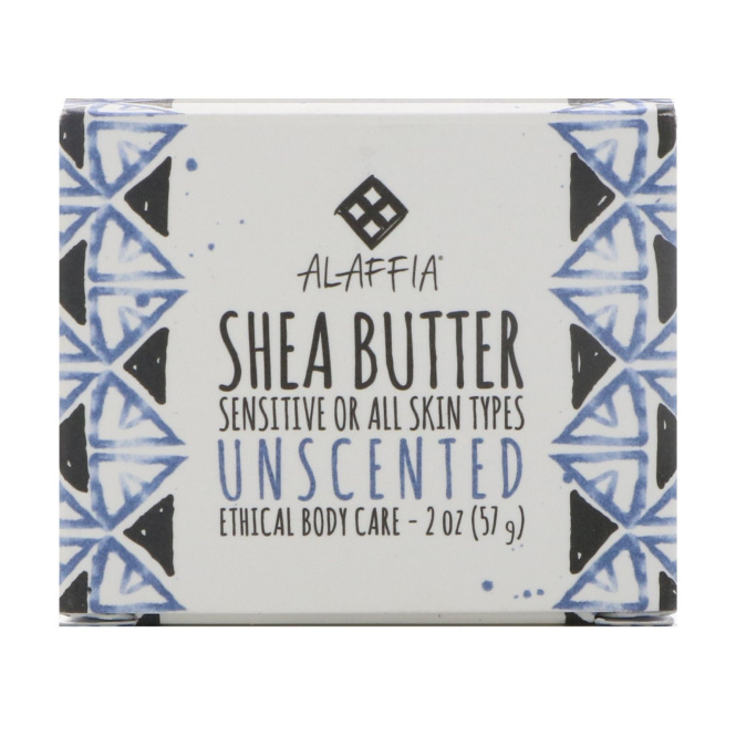 Alaffia, Shea Butter, Unscented, 2 oz (57 g)