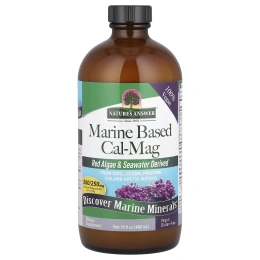 Nature's Answer, кальций и магний из морского источника, 480 мл (16 жидк. унций)
