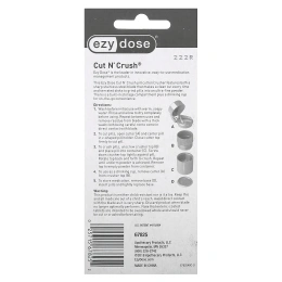 Ezy Dose, Cut N' Crush, 1 таблетка для измельчения