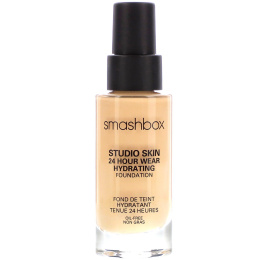 Smashbox, Studio Skin 24 Hour Wear Hydrating Foundation,1.1 Fair Light with Neutral Undertone, 1 fl oz (30 ml)