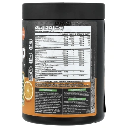 AN Supps, без стимуляторов, предтренировочный комплекс, Tang™, апельсин, 500 г (17,63 унции)