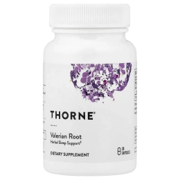 Thorne, корень валерианы, 30 капсул