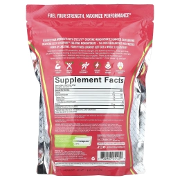 SteelFit, Жевательные мармеладки с моногидратом креатина, сочный арбуз, 120 жевательных таблеток