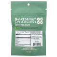B-Fresh, Жевательная резинка, мята, без сахара, 25 шт. (50 г)