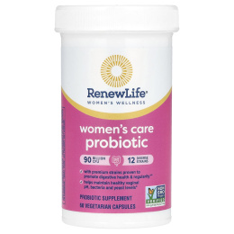 Renew Life, Пробиотик Ultimate Flora Women's Care 90 миллиардов 60 вег капсул