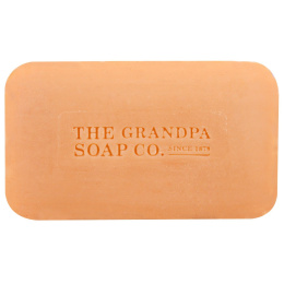 Grandpa's, Кусковое мыло для лица и для тела, очищающее, с розовой глиной, 4,25 унции (120г)