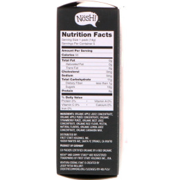 NosH!, Toddler Gummy Stars, органические фруктовые вегетарианские закуски, яблоко, клубника и свекла, 5 упаковок, по 0,5 унции (14 г) каждая