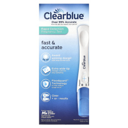 Clearblue, Быстрый и точный, экспресс-тест на беременность, 3 теста