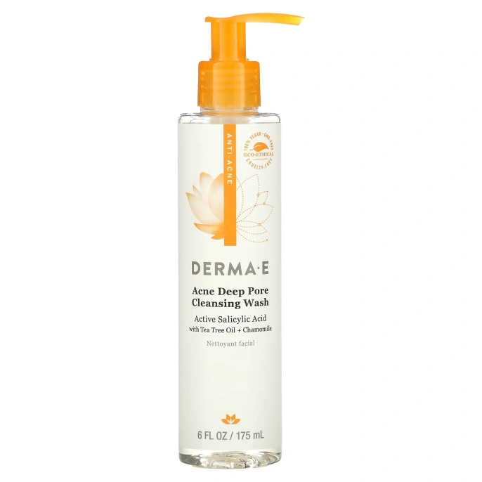 Derma E, Средство от прыщей Very Clear, 175 мл