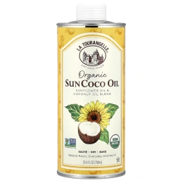 La Tourangelle, SunCoco, органическая смесь подсолнечного и кокосового масел, 750 мл