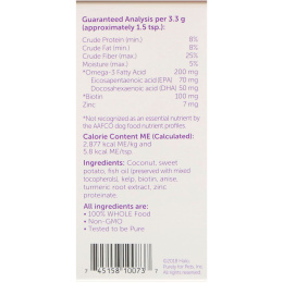 Halo, Улучшение кожи и шерсти, для собак, 3,5 унции (100 г)