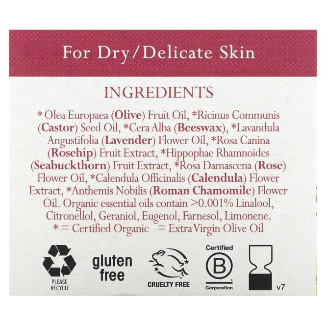 Badger Company, Бальзам для кожи, дамасская роза, 1 унция (28 г)