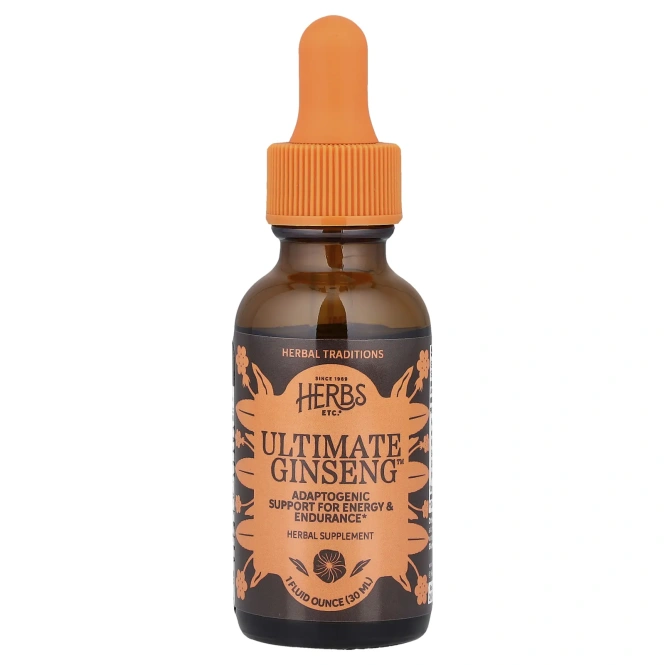 Herbs Etc., Ultimate Ginseng™, 30 мл (1 жидк. унция)