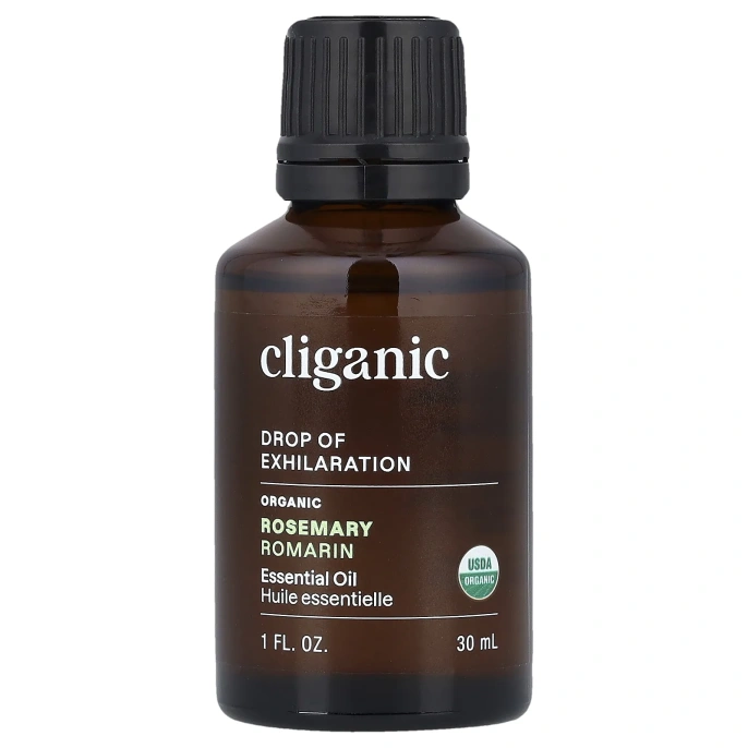 Cliganic, Органическое эфирное масло розмарина, 30 мл (1 жидк. Унция)