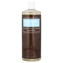 Vitacost, glonaturals™ Essentials, жидкое кастильское мыло, лаванда, 946 мл (32 жидк. унции)