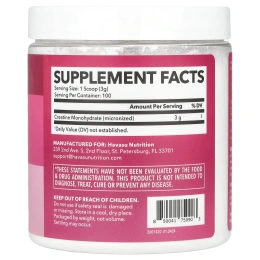 Havasu Nutrition, Креатин в порошке для женщин, без добавок, 300 г (10,6 унции)