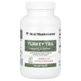Real Mushrooms, Индейка, порошок с экстрактом грибов, 135 капсул