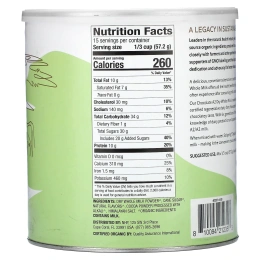 Dr. Mercola, Solspring®, органическое сухое цельное молоко А2, шоколад, 858 г (30,1 унции)