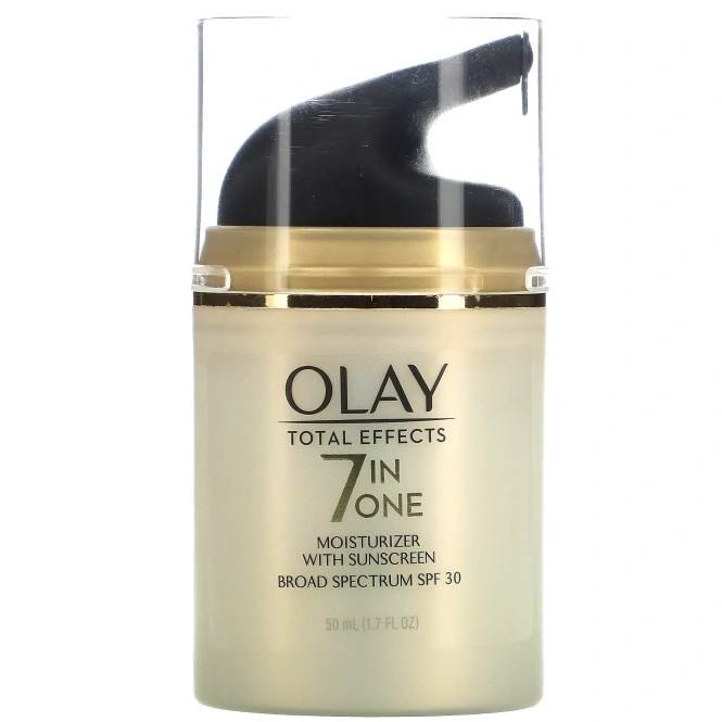 Olay, Total Effects, 7 в 1, увлажняющее и солнцезащитное средство с SPF 30, 50 мл (1,7 жидк. унции)