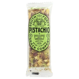 South Forty Snack Company, ореховый батончик, фисташки и мед, 4 батончика по 40 г (1,4 унции)