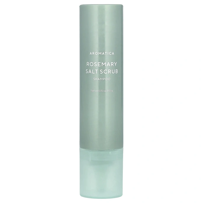 Aromatica, Шампунь-скраб с солью розмарина, 300 г (10,5 унции)