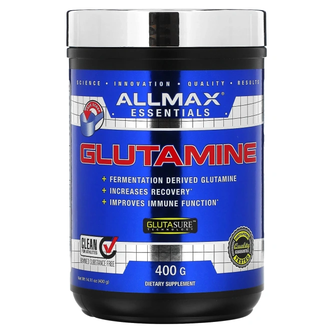 ALLMAX, Essentials, глутамин, 400 г (14,11 унции)