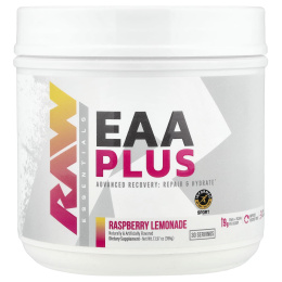 Raw Nutrition, Essentials, EAA Plus, малиновый лимонад, 396 г (13,97 унции)