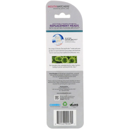 Dr. Plotka, MouthWatchers, сменные головки для противомикробной вращающейся зубной щетки, упаковка из 3 штук