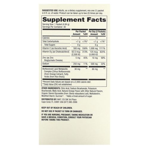 Dr. Mercola, Витамин C-PAK натурального апельсина 30 шт.