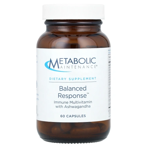 Metabolic Maintenance, Balanced Response, сбалансированный ответ, 60 капсул