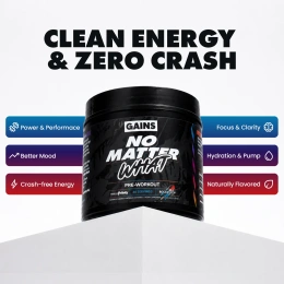 GAINS, No Matter What™, предтренировочный комплекс, со вкусом Rocket Pop, 432 г (15,24 унции)
