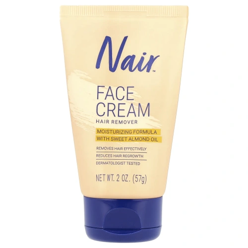 Nair, Крем для удаления волос для лица, 57 г (2 унции)