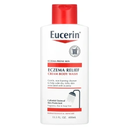 Eucerin, Eczema Relief, крем для душа, 400 мл (13,5 жидк. унц.)