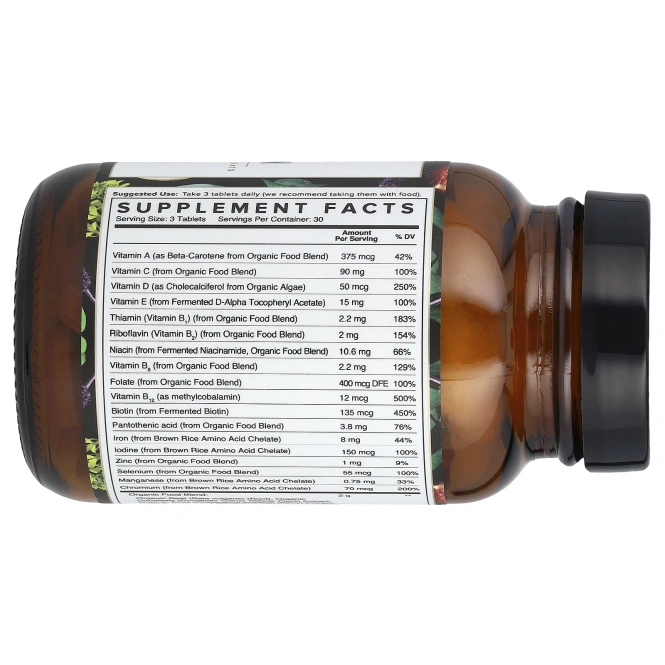 Truvani, Органические мультивитамины, 90 таблеток