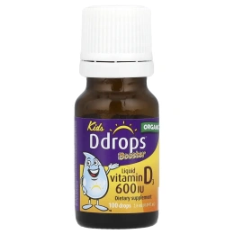 Ddrops Booster Витамин D3 в жидкой форме 600 МЕ, 2,8 мл (0,09 унций)
