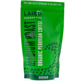 Laird Superfood, Органический перуанский кофе, средней обжарки, молотый, 12 унций (340 г)