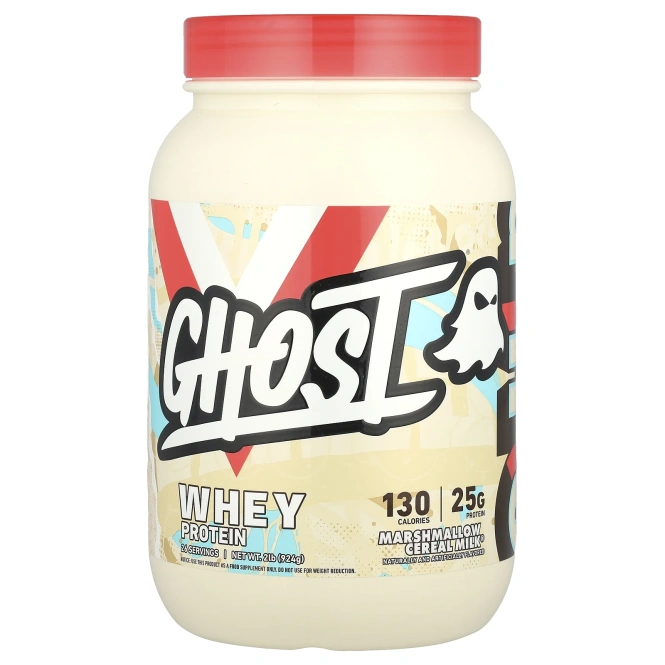 Ghost, Whey Protein, Marshmallow Cereal Milk®, 924 г (2 фунта)