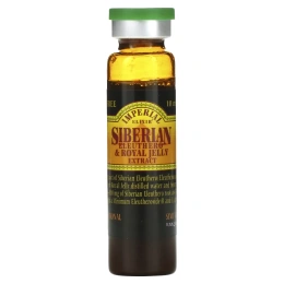 Imperial Elixir, Сибирский женьшень и экстракт из пчелиного молочка, безалкогольный, 4000 мг, 10 флаконов, каждый по 10 мл (0,34 жидких унций)