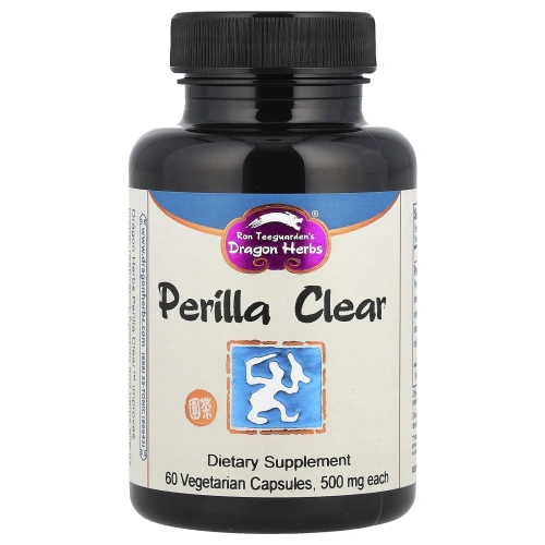 Dragon Herbs, Perilla Clear, 450 мг, 60 растительных капсул