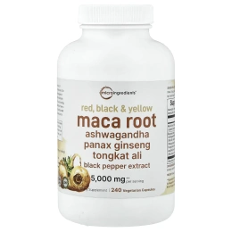 Micro Ingredients, корень маки, 240 вегетарианских капсул