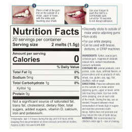 OraCoat, XyliMelts от сухости во рту, с мягкой мятой, 40 плавок