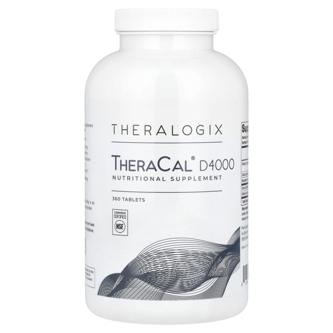Theralogix, TheraCal D4000`` 360 таблеток