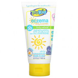 TruKid, Ежедневное солнцезащитное средство от экземы, SPF 30, без запаха, 100 мл (3,4 жидк. Унции)
