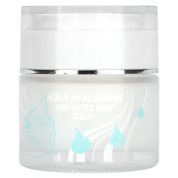 Elizavecca, Увлажняющий крем с гиалуроновой кислотой Aqua Hyaluronic Acid Water Drop Cream, 1,69 ж. унц. (50 мл)