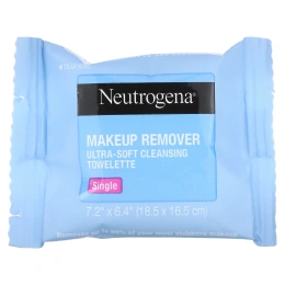 Neutrogena,  Makeup Remover Cleansing Towelettes, Singles, 20 Pre-Moistened Towelettes