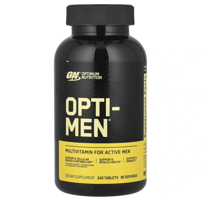 Витамины для мужчин Opti-Men Optimum Nutrition, 240 таблеток